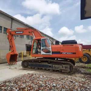 Daewoo รถขุดตีนตะขาบ DX300LC มือสองพร้อมเครื่องยนต์100% เกาหลีต้นกำเนิดประสิทธิภาพการดำเนินงานสูง - Product Image 6