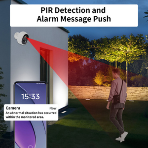 Caméra de sécurité sans fil WiFi 3MP à batterie avec détection PIR et audio bidirectionnel, application <span class=keywords><strong>Onecam</strong></span>, vente directe usine, OEM ODM, logo personnalisé - Product Image 5
