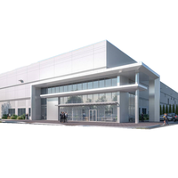 Prefabricados de estructura de acero de 2 plantas de acero de construcción