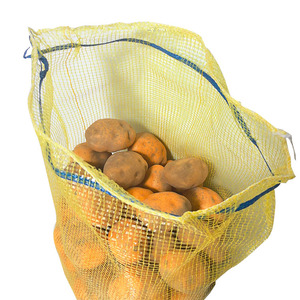 Sac tubulaire en maille tissée PP laminé pour oignons et pommes de terre, avec cordon de serrage, acceptant les commandes sur mesure – Offre spéciale export - Product Image 5