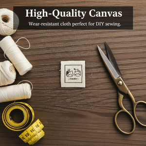 Sew on Customized Brand <b>Name</b> Logo Hot Cut Tags Non-Woven Washable Rectangle Square Garment Shoes Bags <b>Labels</b> - Product Image 4