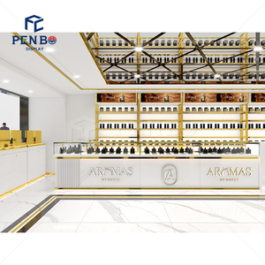 Parfumerie en gros Luxe Design d'intérieur Parfum <span class=keywords><strong>Arabe</strong></span> Boutique Décor Parfums en bois Vitrines - Product Image 1