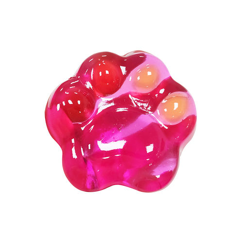 OEM Cute Cat Paw Jelly Solid Soap Natural Transparent Bar Soap Base Handmade Moisturizing Collagen Jelly for Cleaning Whitening