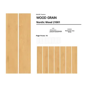 Azulejos <span class=keywords><strong>de</strong></span> cerámica originales <span class=keywords><strong>de</strong></span> grano <span class=keywords><strong>de</strong></span> madera <span class=keywords><strong>de</strong></span> <span class=keywords><strong>luz</strong></span> suave 200x1000 resistentes al desgaste antideslizante 16 lados para el interior <span class=keywords><strong>de</strong></span> <span class=keywords><strong>la</strong></span> casa para <span class=keywords><strong>la</strong></span> sala <span class=keywords><strong>de</strong></span> estar - Product Image 4
