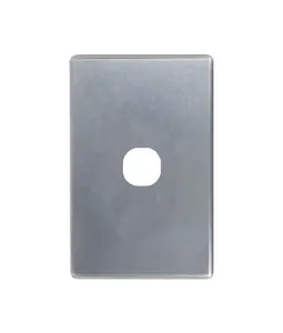 light switch cover, Wall Switch Silver Fram 1gang to 6 gang