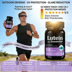 Suplemento Vitamínico de Luteína para la Salud Ocular, Cápsulas de Luteína y Zeaxantina, Betacaroteno, Cápsulas de Luteína y Zeaxantina OEM - Product Image 2