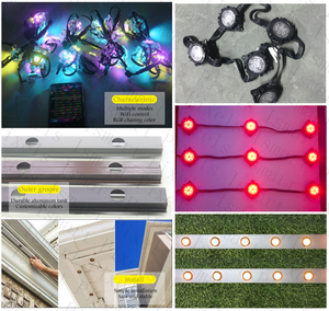 Customized Factory <strong>Led</strong> Lighting 30mm 12V IP68 Waterproof Outdoor Permanent Christmas Holiday Rgb <strong>Led</strong> <strong>Pixel</strong> Point <strong>Lights</strong> - Product Image 5