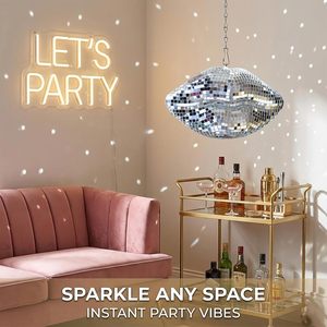 Nouvel Ornement de Table en Verre Miroir en Forme de Lèvres <span class=keywords><strong>Disco</strong></span> pour <span class=keywords><strong>la</strong></span> Saint-Valentin et les Enterrements de Vie de Jeune Fille, Vente en Gros et Personnalisation en Vrac - Product Image 4