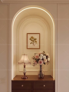 Service de personnalisation de la maison tout-en-un, solution minimaliste crème moderne, conception professionnelle en modélisation <span class=keywords><strong>3D</strong></span> - Product Image 2