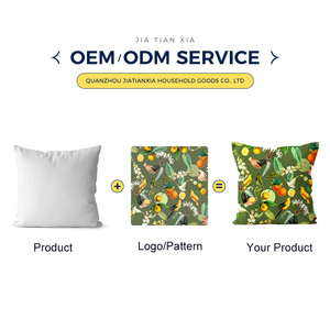 Nhà Máy Tùy Chỉnh Thiết Kế Ném Gối Bao Gồm Linen Polyester Kỹ Thuật Số Thăng Hoa In Sofa Đệm Bao Gồm Gối - Product Image 6