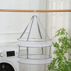 Home Foldable Portable Underwear Socks Air Clothes Drying Net Mesh <strong>Hanging</strong> <strong>Basket</strong> - Product Image 3