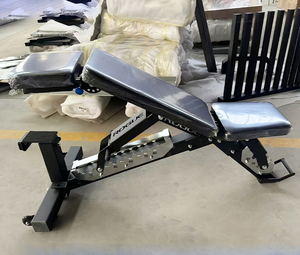 Panca Pesi Regolabile a 3 Livelli - Panca da Palestra Commerciale Multifunzione per Panca Piana con Manubri, Croci e Allenamenti a Casa, Design Pieghevole - Product Image 1