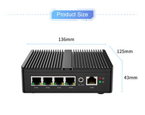 Guanfeng G30S Alder Lake N100 <span class=keywords><strong>Fanless</strong></span> <span class=keywords><strong>Mini</strong></span> Host 4x2.5GbE i226v adecuado para Network Security Firewall Router Pfsense <span class=keywords><strong>Mini</strong></span> <span class=keywords><strong>PC</strong></span> - Product Image 5