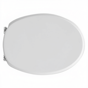 Asiento de Inodoro Ovalado Blanco de 50.5 cm de Largo y 37.5 cm de Ancho para Inodoros Estándar - Product Image 3