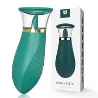 Henghao Handlicher USB-Aufladbarer Wasserdichter Vibrator für Frauen mit Zungen-Design zur Brustwarzen- und Klitoris-Stimulation G-Punkt 9