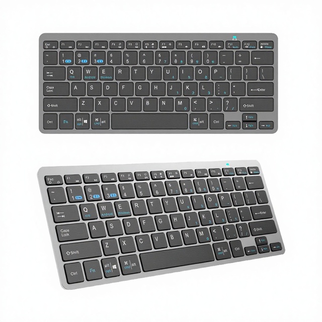 OEM Mini Ultra-Slim Scissor Switch Portable Wireless Keyboard BT 3.0 Rechargeable Touchpad for Tablet ABS Plastic New Product