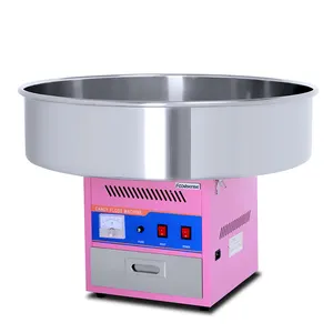 Good Quality Professional Electric Candy Floss Maker Counter Top Snack Equipment Floss Cotton Candy Making Machine
