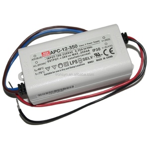 ไดรเวอร์ LED Meanwell รุ่น APC-12-350 แบบเอาต์พุตเดี่ยว 350mA แหล่งจ่ายไฟ 12V - Product Image 1