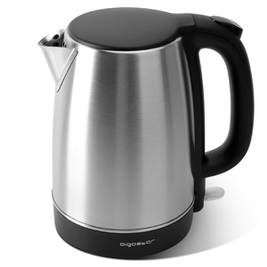 Bollitore Aigostar in acciaio inossidabile, 1,7 l, 2200W, filtro calcare, Cordless, spegnimento automatico, senza BPA, ideale per tè/caffè - Product Image 1