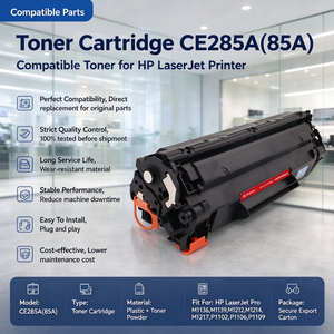Cartouche de <span class=keywords><strong>toner</strong></span> CE285A 85A compatible avec les imprimantes <span class=keywords><strong>HP</strong></span> P1102 P1102w M1132 M1212nf M1217nfw, <span class=keywords><strong>toner</strong></span> noir CE285A - Product Image 1