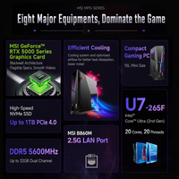 2026 New MPG Trident AS ITX Mini Host Intel Ultra7 265F RTX5060/5050 Gaming Desktop PC