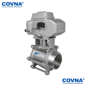 Vanne à bille électrique à filetage de type ON/OFF COVNA avec fenêtre de 90 jours, vanne à bille motorisée en acier inoxydable pour l'eau - Product Image 5
