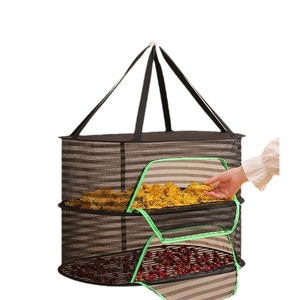 Multifunctional Round Drying Net Hook Type For Balcony Food Storage <b>Baskets</b> - Product Image 5
