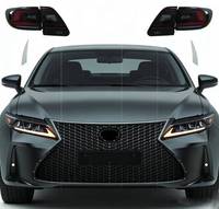 Kit carrosserie extérieur complet modifié pour Toyota Corolla 2011-2013, mise à niveau au style Lexus, pare-chocs avant, phares, feux arrière, calandre