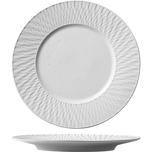 Design nordique en céramique ronde blanche en porcelaine fine ensemble de dîner assiette en céramique jetable écologique plat mariages assiette à dîner - Product Image 6