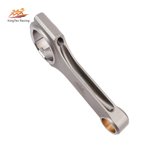 Bielle forgée KingTec Drag Racing compatible avec <span class=keywords><strong>Toyota</strong></span> <span class=keywords><strong>Supra</strong></span> Soarer <span class=keywords><strong>MK3</strong></span> <span class=keywords><strong>7MGTE</strong></span> 7M-GTE Moteur 3.0 - Product Image 1