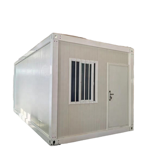 Casa 20FT เหล็กสำเร็จรูปสำหรับออฟฟิศโมดูลาร์, ห้องโดยสารแบบพกพาติดตั้งเร็ว6X3ขนาดจิ๋วสำหรับวิลล่าบ้านพร้อมส่ง - Product Image 1