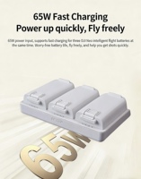Compatible avec Neo Battery Manager 65W, gestionnaire de batteries pour trois batteries, accessoires pour drone Neo, étui de charge de batterie FPVParts
