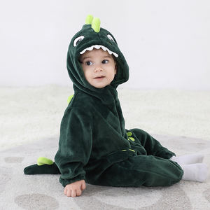 TONWHAR Pijama Kawaii Kigurumi con Capucha <span class=keywords><strong>de</strong></span> Animal <span class=keywords><strong>para</strong></span> Bebé Mameluco <span class=keywords><strong>de</strong></span> Dinosaurio <span class=keywords><strong>Disfraz</strong></span> <span class=keywords><strong>de</strong></span> Animal <span class=keywords><strong>para</strong></span> Niños Pequeños y Niños - Product Image 3