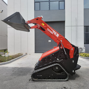 Soporte compacto en cargador de dirección deslizante Kubota EPA Motor Mini cargador deslizante 650kg Track SCL1000 eficiente cargador de dirección deslizante para la venta - Product Image 4