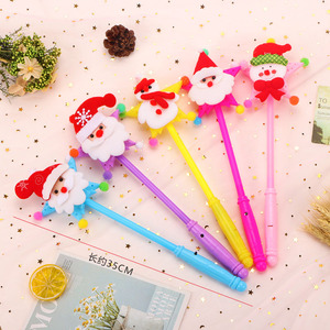 Christmas Led Light Up <b>Magic</b> <b>Wand</b> Star <b>Toy</b> For Children Party Gift Plastic Non Toxic - Product Image 3