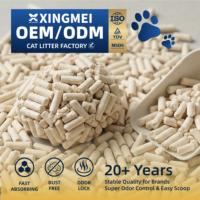 Litière pour chat en tofu écologique de qualité supérieure, forte absorption, biodégradable, faible teneur en poussière, contrôle naturel des odeurs, directement de l'usine, 5 kg