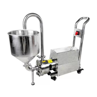Elektrisch verwarmde gejackette agitator tank voor shampoo, sap, lotion, crème, detergent - kernpompmotor, chemische verwerking