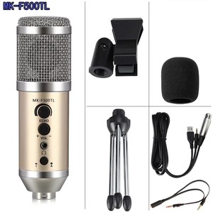 MK-F400TL/MK-F500TL USB有线电容工作室麦克风定制桌面使用录音兼容手机 - Product Image 4