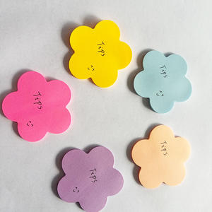 Öğrenciler için Okul Malzemeleri Kırtasiye Ürünleri, Kawaii Sıcak Fırsat Özelleştirilmiş Elma Yıldız Ayı Şeklinde Kalp Renkli Yapışkan Notlar - Product Image 4