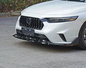 Inspire Front Bumper Diffuser Matte Black Sport Style Front Bumper <b>Lip</b> <b>Splitter</b> Body Kit for Honda Inspire 2023 Car Accessories - Product Image 4