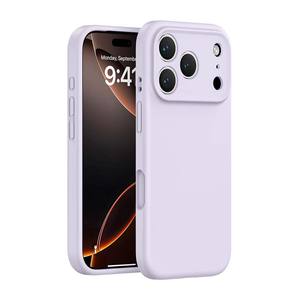 Funda de Silicona para <span class=keywords><strong>iPhone</strong></span> 17 Pro Max, Funda Protectora Antigolpes para <span class=keywords><strong>iPhone</strong></span> <span class=keywords><strong>12</strong></span> <span class=keywords><strong>13</strong></span> 14 15 16, Protector de Lente de Cámara para <span class=keywords><strong>iPhone</strong></span> 17 Air, Precio Directo - Product Image 6