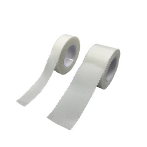 Medical <b>Tape</b> Artificial Silk Fabric Serrated <b>Edges</b> Easy Tear For IV Fixation Bandaging Disposable Surgical <b>Tape</b> - Product Image 1