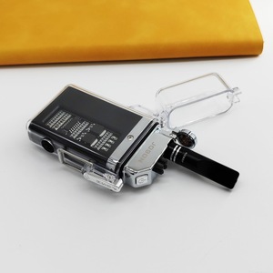 Nouveau Briquet Électrique LED Transparent à Double Arc, Écologique, en Plastique, Coupe-Vent, Étanche, pour <span class=keywords><strong>Cigarettes</strong></span> et Camping - Product Image 6