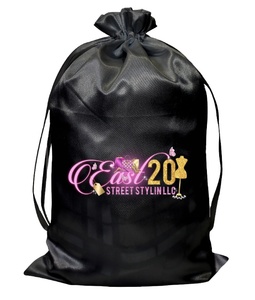 Customized Full Coverage Pattern Custom Logo Solid Color Adjustable Double Layer Satin <b>Bonnets</b> <b>for</b> Children Adult - Product Image 4