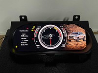 Compteur de vitesse numérique LCD 12,3 pouces pour Hilux Revo Rocco Fortuner 2016-2024, tableau de bord numérique