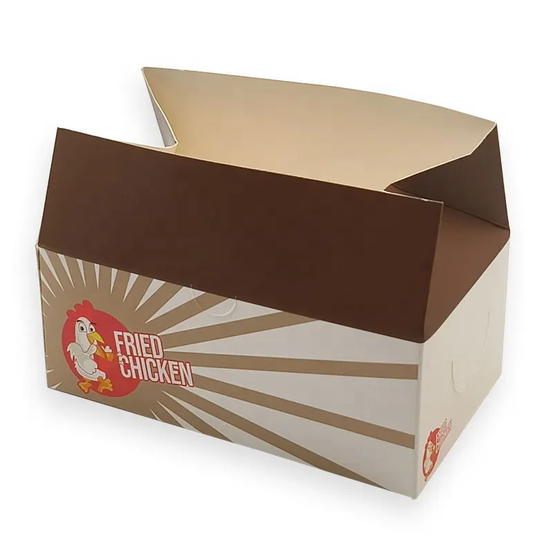 Un Set di sacchetti di imballaggio per Fast Food scatola di imballaggio per pollo fritto coreano scatola da asporto per pollo