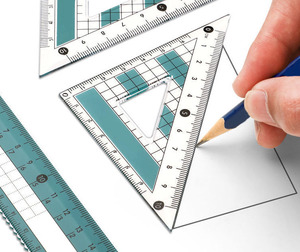 La Bàn Hộp Trường Đa Chức Năng Cai Trị Thiết Lập Cho Tiểu Học Trung Học Sinh Viên Chuyên Nghiệp Công Cụ Vẽ - Product Image 4