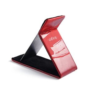 Red Color Women Gift <b>Rectangle</b> Silkscreen Folding Type Tabletop <b>Mirror</b> - Product Image 5