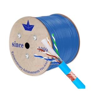 Câble de mise en réseau intérieur PVC Cat6a haute vitesse 250 MHz <span class=keywords><strong>1000</strong></span> <span class=keywords><strong>Mbps</strong></span> Câbles de communication SFTP à large bande - Product Image 1