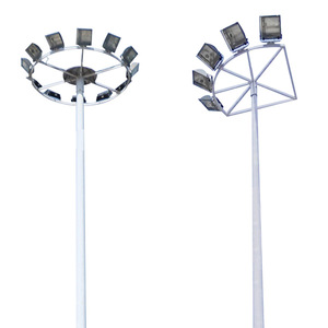 Mât d'éclairage haute performance <span class=keywords><strong>LONGT</strong></span> 2026 de 20 m avec dispositif de descente, tour d'éclairage en acier réglable de 15 à 35 m, meilleur prix - Product Image 6